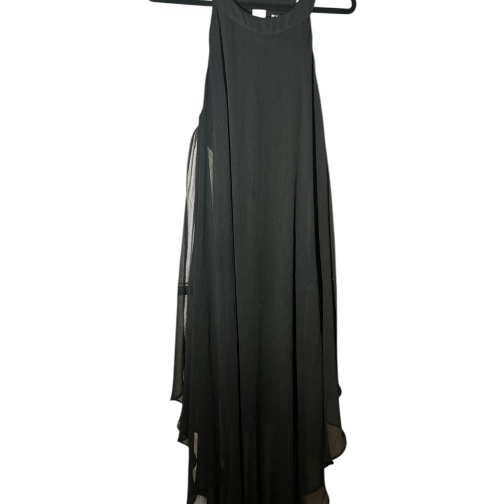 Elegant Black Sleeveless Dress